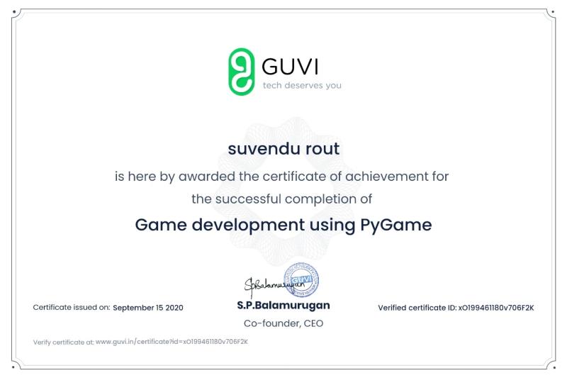 Certificate 5